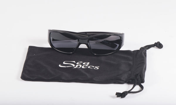 SeaSpecs Grom Black / Grey Lens - Watercraft Superstore