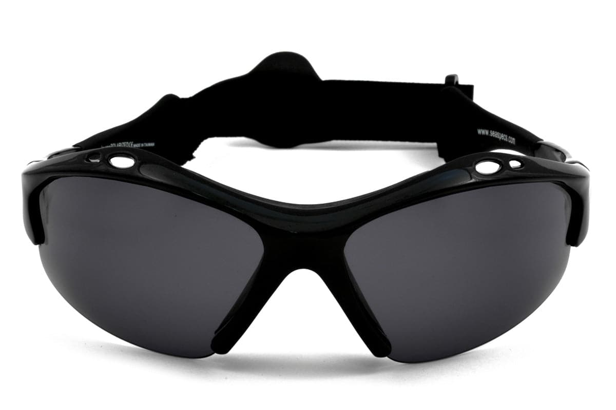 SeaSpecs Iguana Black w/Grey Lens