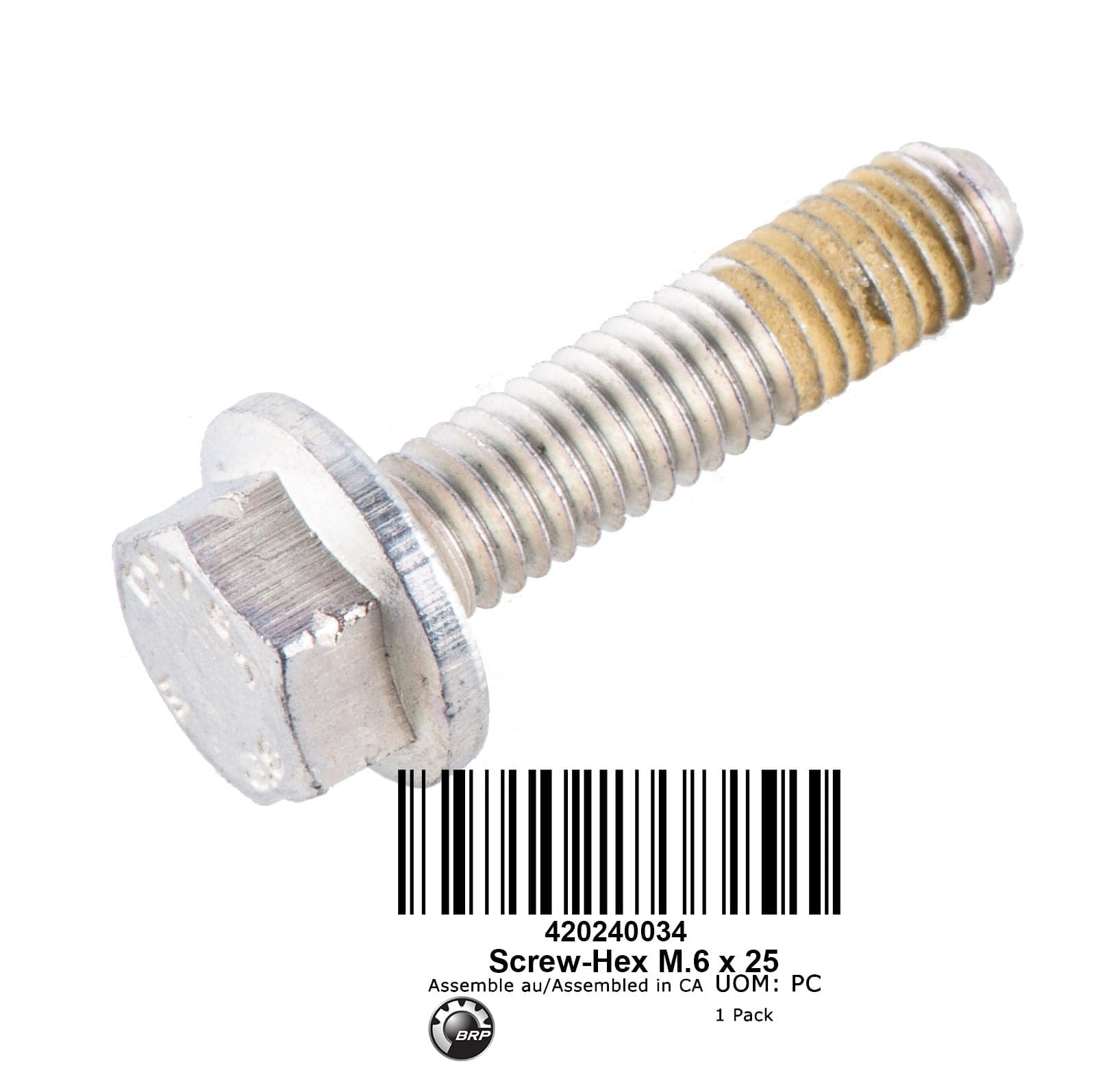 SCREW-HEX.M6 X 25