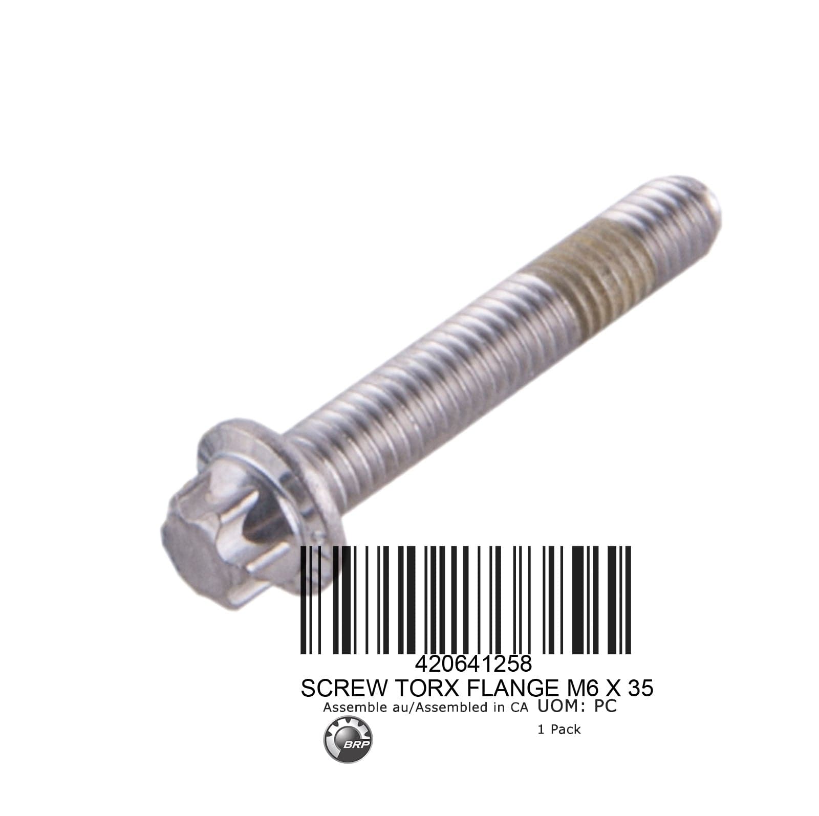 SCREW TORX FLANGE M6 X 35