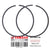 PISTON RING SET 0.2