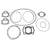 SBT Single Carb Installation Gasket Kit for Sea-Doo 717 HX/XP/GTI/Speedster/Sportster/SPX/HX 1995 1996 1997