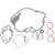 SBT Installation Gasket Kit for Sea-Doo GTX 4 Tec/Sportster 4 Tec/RXP/Speedster 200