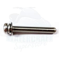 Screw w/ Washers, (4 needed per carb, Stainless)