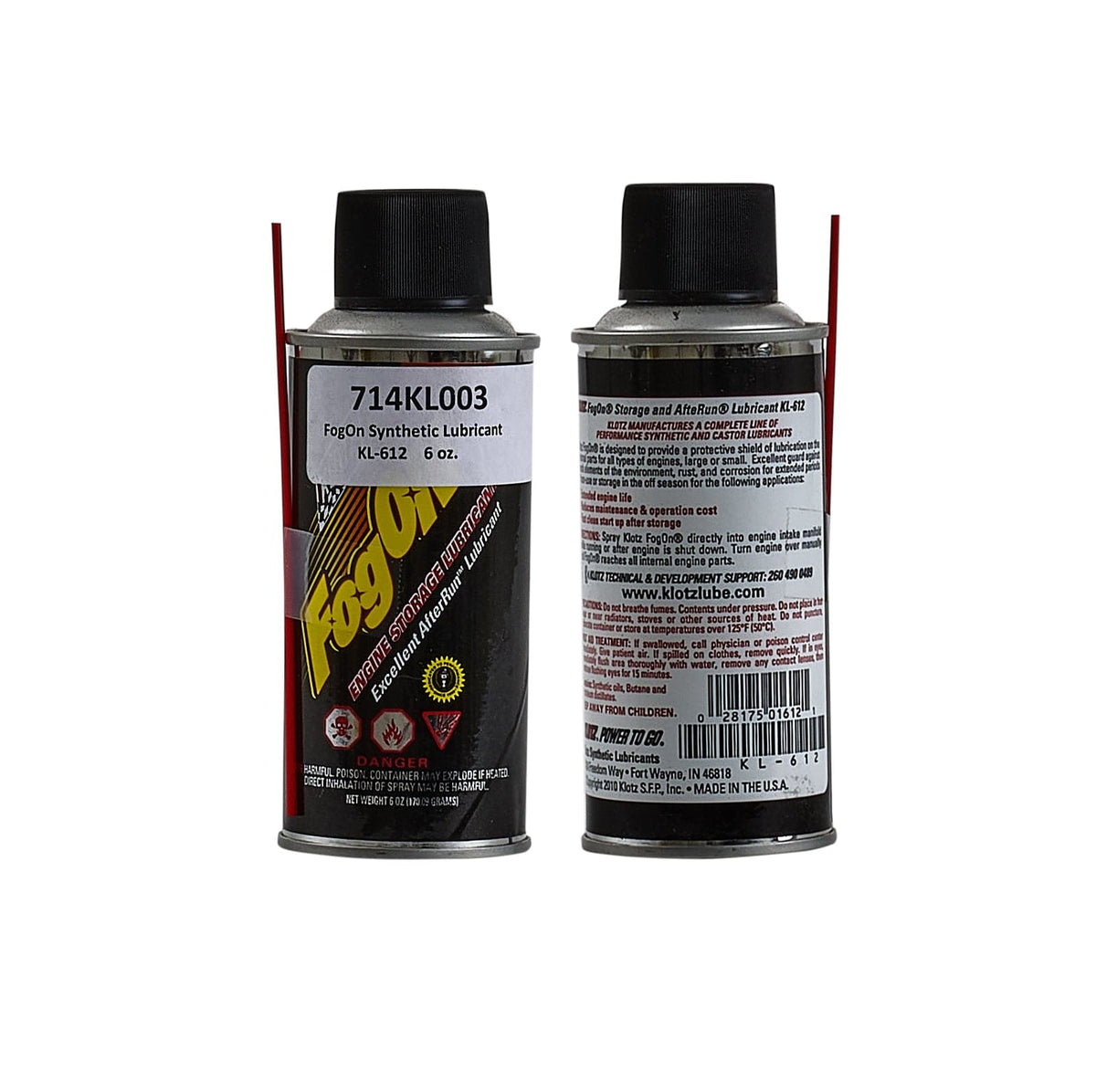 Engine Fogging Oil 6.0 oz.