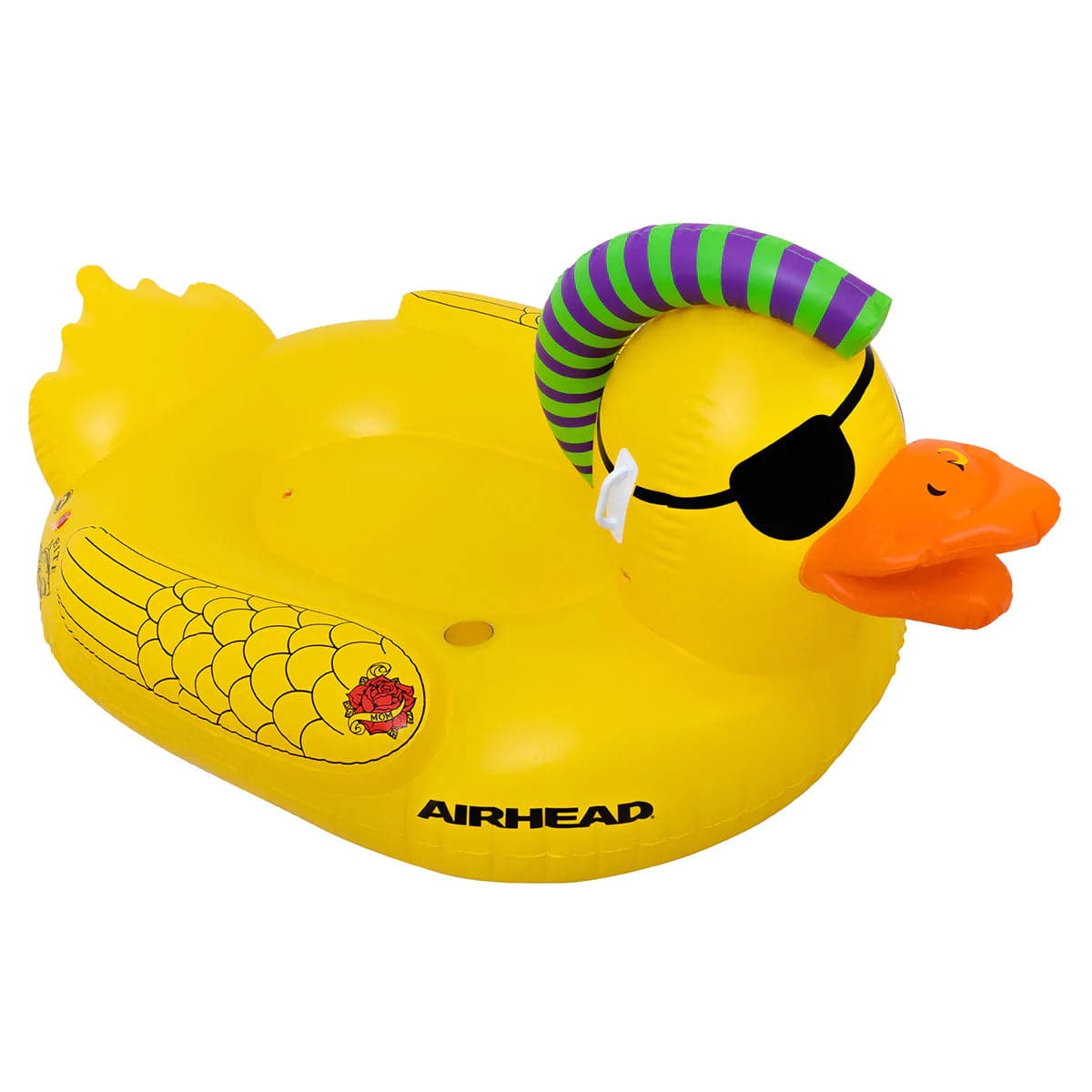 Duck with 2025 sunglasses pool float