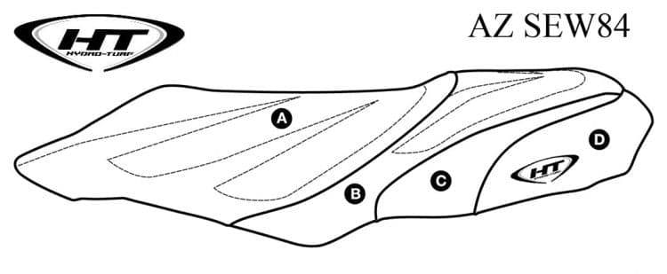Hydro-Turf Premier Custom Seat Cover for Sea Doo XP / XPL (97-04)