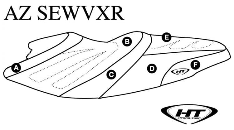 Hydro-Turf Premier Seat Cover for Yamaha VXR (11-14) Custom Cover