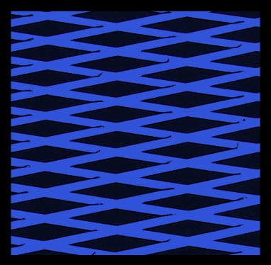 Cut Diamond Two-Tone Hydro-Turf Traction Mat Sheet with PSA