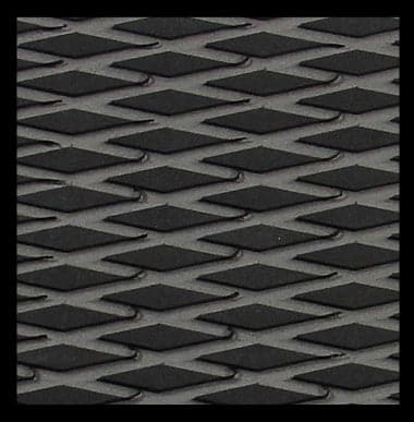 Cut Diamond Two-Tone Hydro-Turf Traction Mat Sheet with PSA