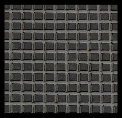 Cut Waffle Two-Tone Hydro-Turf Traction Mat Sheet with PSA