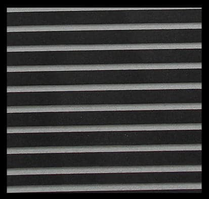 Cut Groove Two-Tone Hydro-Turf Traction Mat Sheet with PSA