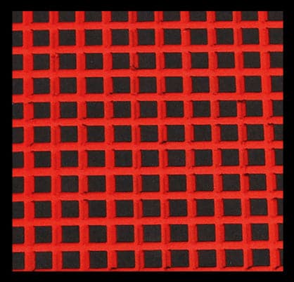 Cut Waffle Two-Tone Hydro-Turf Traction Mat Sheet with PSA