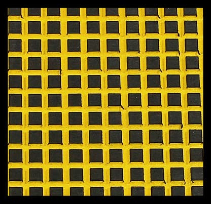 Cut Waffle Two-Tone Hydro-Turf Traction Mat Sheet with PSA