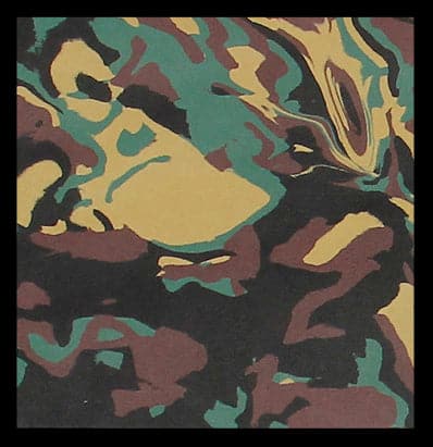 Flat Camo Hydro-Turf Traction Mat Sheet with PSA