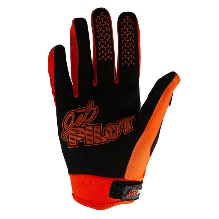 Jetpilot Vintage Class Neoprene Full Finger Glove XL / Orange Navy