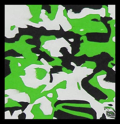 Flat Camo Hydro-Turf Traction Mat Sheet with PSA