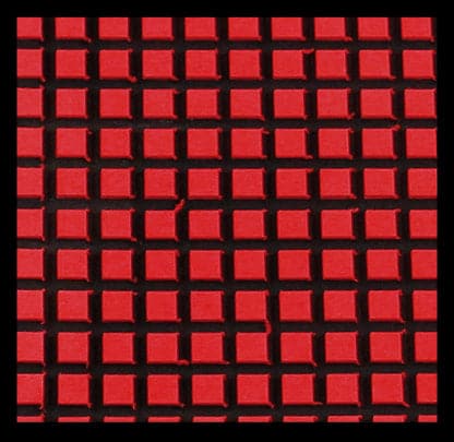 Cut Waffle Two-Tone Hydro-Turf Traction Mat Sheet with PSA