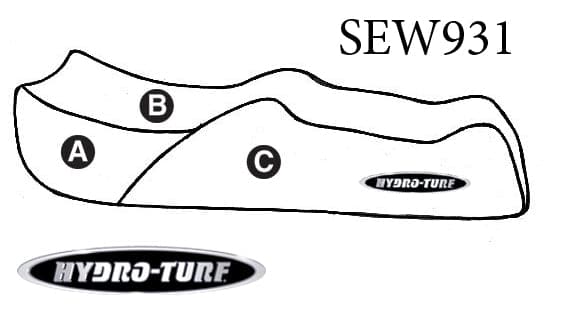 Hydro-Turf Seat Cover for Polaris SLTX (97-99) / X-45