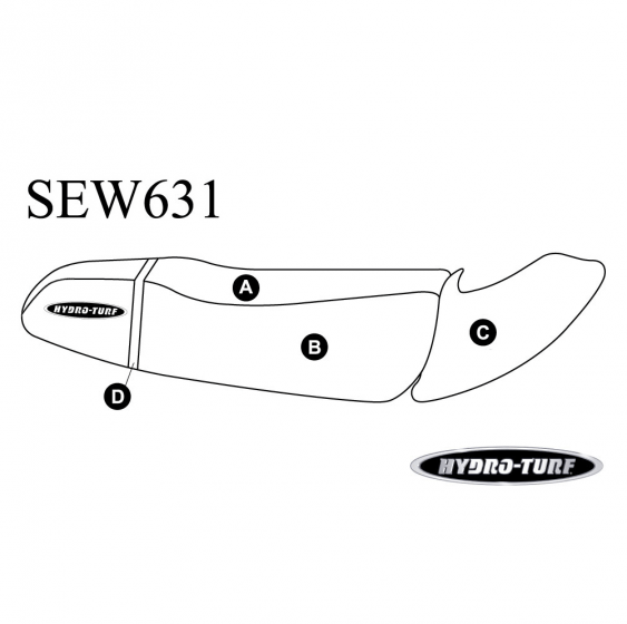1100 STX 97/900 STX 99-00/900 STS 01-02 Seat Cowling - Image 2