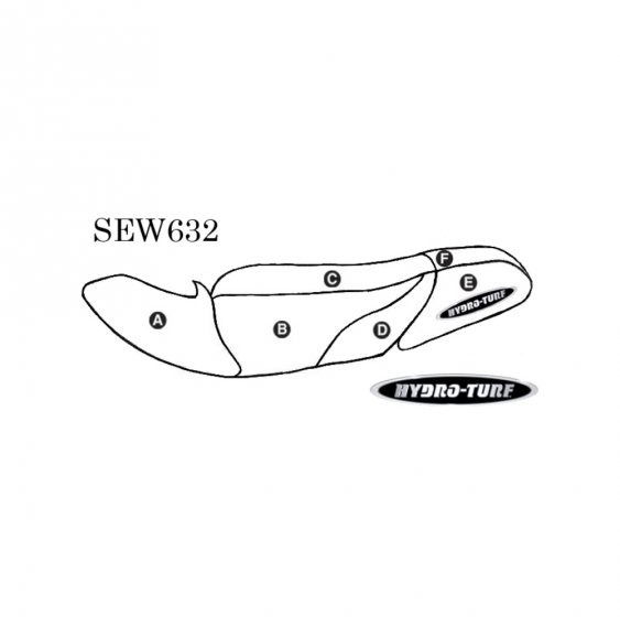 Hydro-Turf seat cover for 1100 STX (98-99)