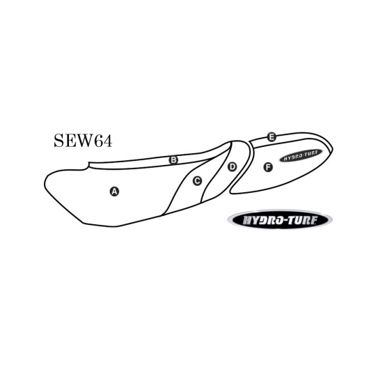 Hydro-Turf seat cover for 1100 STX DI (00-02) / 900 STX (01-02)