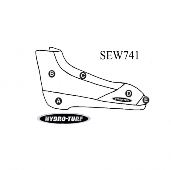 Hydro-Turf seat cover for WaveBlaster II