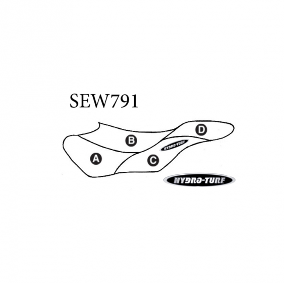 Hydro-Turf seat cover for GP800R (01-02) / GP1200R (00-02)