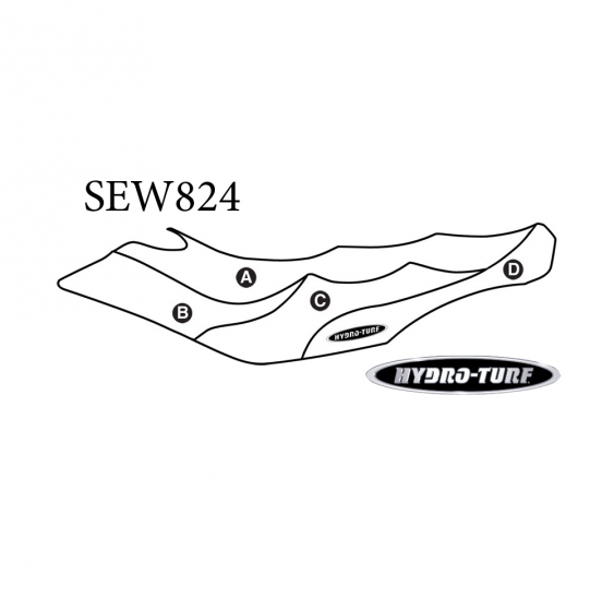 Hydro-Turf seat cover for GTI 4-Tec (06-08) / GTI 130 155 Wake 155 (09-10)