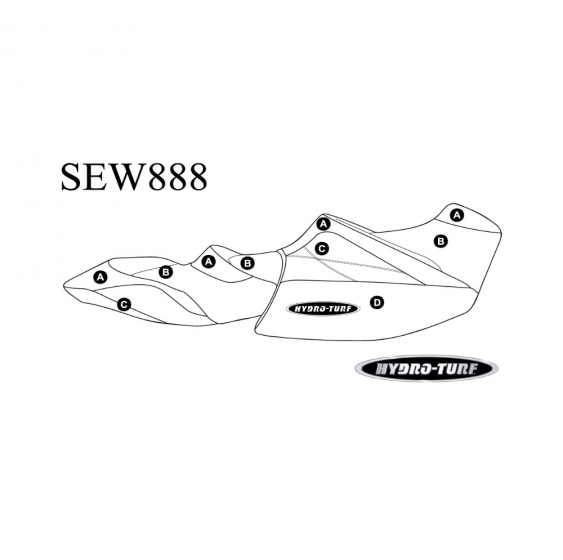 Hydro-Turf seat cover for GTX/GTX Limited (18-20)