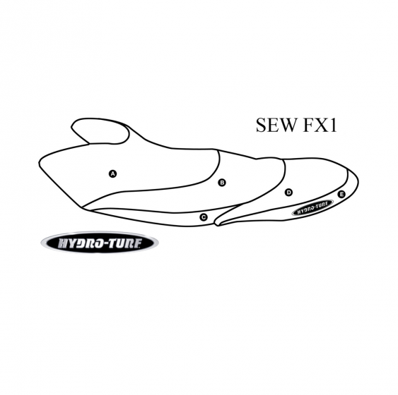 Hydro-Turf seat cover for FX SHO (08-11)