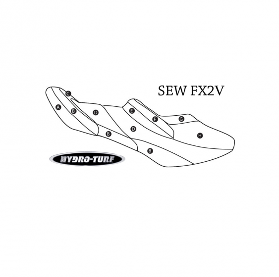 Hydro-Turf seat cover for FX Cruiser HO (06-08)