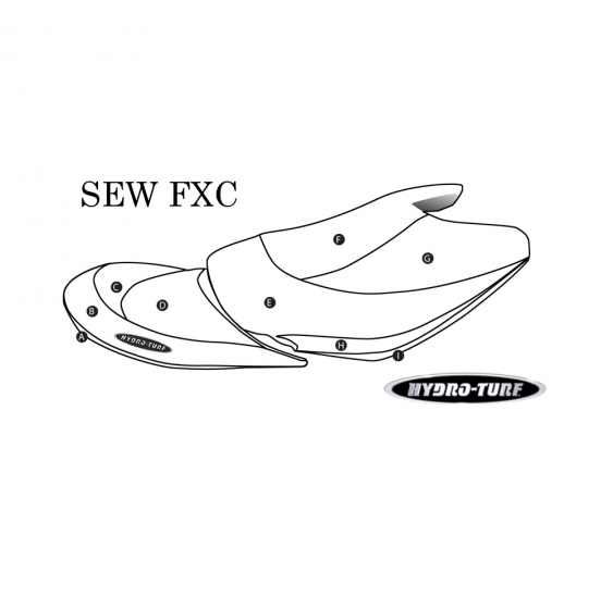 Hydro-Turf seat cover for FX Cruiser (03-04)