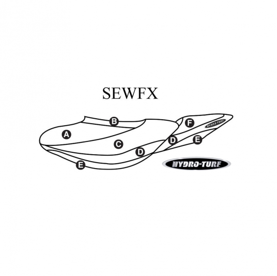 Hydro-Turf seat cover for FX (02-04) / FX HO (05-11)