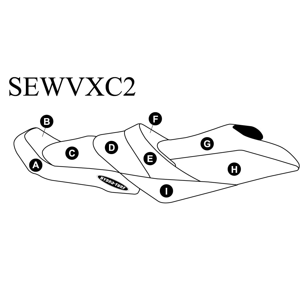 Hydro-Turf Seat Cover for Yamaha VX Cruiser (15-19) / VX Cruiser HO / VX Limited (16-19)